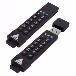 Apricorn Aegis Secure Key 3z unità flash USB 16 GB USB tipo A 3.2 Gen 1 (3.1 Gen 1) Nero