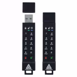 Apricorn Aegis Secure Key 3z unità flash USB 16 GB USB tipo A 3.2 Gen 1 (3.1 Gen 1) Nero - Vista aggiuntiva 4