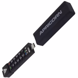 Apricorn Aegis Secure Key 3NXC unità flash USB 64 GB USB tipo A 3.2 Gen 1 (3.1 Gen 1) Nero - Vista aggiuntiva 2