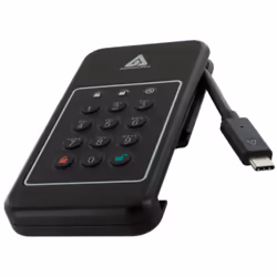 Apricorn Aegis NVX 2 TB USB tipo-C 3.2 Gen 1 (3.1 Gen 1) Nero - Vista aggiuntiva 7