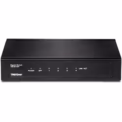 Trendnet TEG-S51SFP switch di rete Non gestito Gigabit Ethernet (10/100/1000) Nero