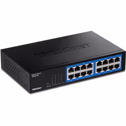 Trendnet TEG-S17D, Gigabit Ethernet (10/100/1000), Full duplex, Montaggio rack