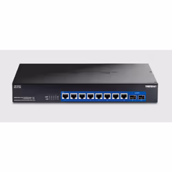 Trendnet TEG-S7102 switch di rete Non gestito 10G Ethernet (100/1000/10000) Desktop Nero