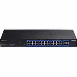 Trendnet TEG-3284WS switch di rete Gestito 2.5G Ethernet (100/1000/2500) Nero - Vista aggiuntiva 2