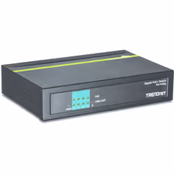 Trendnet TPE-TG50g, Non gestito, Gigabit Ethernet (10/100/1000), Full duplex, Supporto Power over Ethernet (PoE)