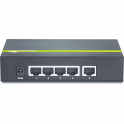 Trendnet TPE-TG50g Non gestito Gigabit Ethernet (10/100/1000) Supporto Power over Ethernet (PoE) Nero