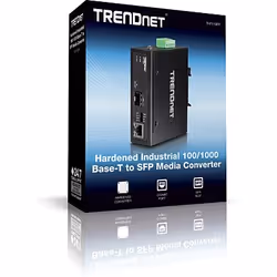 Trendnet TI-F11SFP convertitore multimediale di rete 1000 Mbit/s Nero - Vista aggiuntiva 4
