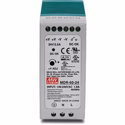 Trendnet TI-M6024 v1.0R, Alimentazione elettrica, Verde, Bianco, Sovraccarico, Sovraccarico, Cortocircuito, 2992000 h, 60 W, ...