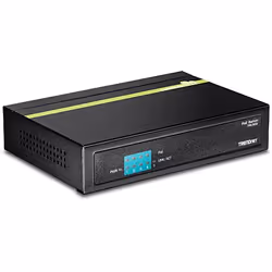 Trendnet TPE-S50, Non gestito, L2, Fast Ethernet (10/100), Full duplex, Supporto Power over Ethernet (PoE)