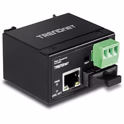 Trendnet TI-F10SC convertitore multimediale di rete 200 Mbit/s 1310 nm Modalità multipla Nero