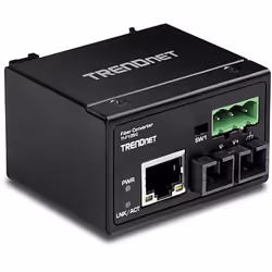 Trendnet TI-F10SC convertitore multimediale di rete 200 Mbit/s 1310 nm Modalità multipla Nero