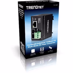 Trendnet TI-F10SC convertitore multimediale di rete 200 Mbit/s 1310 nm Modalità multipla Nero - Vista aggiuntiva 7