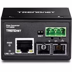 Trendnet TI-F10S30 convertitore multimediale di rete 200 Mbit/s 1310 nm Modalità singola Nero - Vista aggiuntiva 4