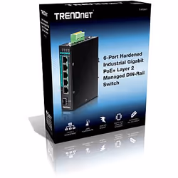 Trendnet TI-PG541i Gestito L2+ Gigabit Ethernet (10/100/1000) Supporto Power over Ethernet (PoE) Nero - Vista aggiuntiva 4
