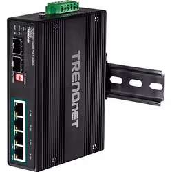 Trendnet TI-PG62B switch di rete Non gestito L2 Gigabit Ethernet (10/100/1000) Supporto Power over Ethernet (PoE) Nero - Vista aggiuntiva 6