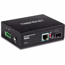 Trendnet TI-PF11SFP convertitore multimediale di rete 2000 Mbit/s 0,56 nm Nero