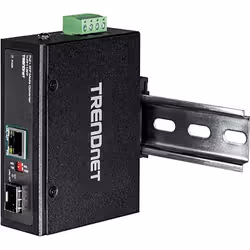 Trendnet TI-PF11SFP convertitore multimediale di rete 2000 Mbit/s 0,56 nm Nero - Vista aggiuntiva 6