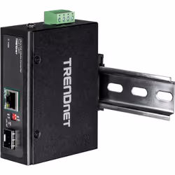 Trendnet TI-UF11SFP convertitore multimediale di rete Interno 1000 Mbit/s Nero - Vista aggiuntiva 6