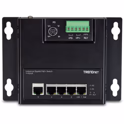 Trendnet TI-PG50F switch di rete Non gestito Supporto Power over Ethernet (PoE) Nero