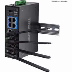 Trendnet TI-W100 router wireless Gigabit Ethernet Dual-band (2.4 GHz/5 GHz) Nero - Vista aggiuntiva 7