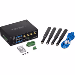 Trendnet TI-W100 router wireless Gigabit Ethernet Dual-band (2.4 GHz/5 GHz) Nero - Vista aggiuntiva 8