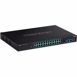Trendnet TI-RP262i, Gestito, L2, Gigabit Ethernet (10/100/1000), Supporto Power over Ethernet (PoE), Montaggio rack, 1U