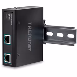 Trendnet TI-E100 moltiplicatore di rete Trasmettitore di rete Nero 10, 100, 1000 Mbit/s - Vista aggiuntiva 5