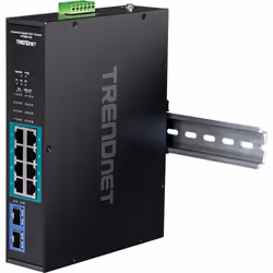 Trendnet TI-PGM102 switch di rete Gigabit Ethernet (10/100/1000) Supporto Power over Ethernet (PoE) Nero - Vista aggiuntiva 6