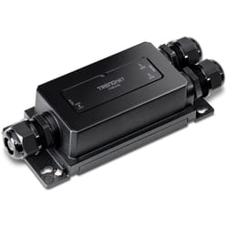 Trendnet TI-BE200 moltiplicatore di rete Ricevitore e trasmettitore di rete Nero 10, 100, 1000 Mbit/s