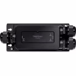 Trendnet TI-BE200 moltiplicatore di rete Ricevitore e trasmettitore di rete Nero 10, 100, 1000 Mbit/s