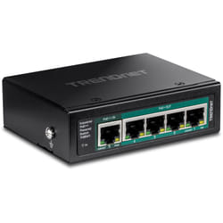Trendnet TI-B541 switch di rete Non gestito Gigabit Ethernet (10/100/1000) Supporto Power over Ethernet (PoE) Nero