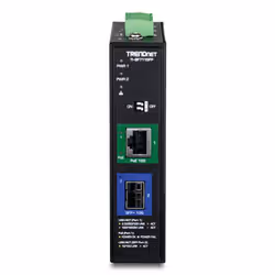 Trendnet TI-BF711SFP convertitore multimediale di rete 10000 Mbit/s Nero - Vista aggiuntiva 2