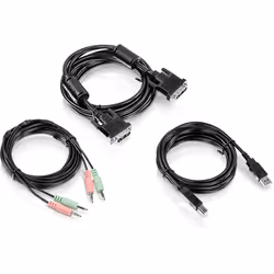 Trendnet TK-CD10, 3 m, USB, USB, DVI-I, Nero, 500 g