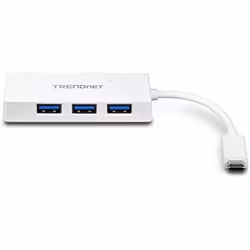 Trendnet TUC-H4E hub di interfaccia USB 3.2 Gen 1 (3.1 Gen 1) Type-C 5000 Mbit/s Bianco - Vista aggiuntiva 5