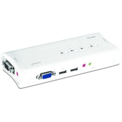 Trendnet TK-409K switch per keyboard-video-mouse (kvm) Blu