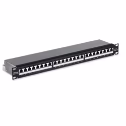 Trendnet TC-P24C6AS, 10 Gigabit Ethernet, Gigabit Ethernet, Oro, Cat6a, 26/22, Nero, Montaggio a rack