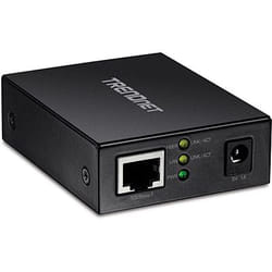 Trendnet TFC-FSFP convertitore multimediale di rete 100 Mbit/s Modalità multipla, Modalità singola Nero