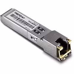 Trendnet TEG-MGBRJ, 1250 Mbit/s, SFP, 100 m, IEEE 802.3, IEEE 802.3ab, IEEE 802.3z, Alluminio, Metallo