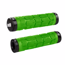 Odi Grips Rogue Lock-On, Impugnature, Nero, Lime