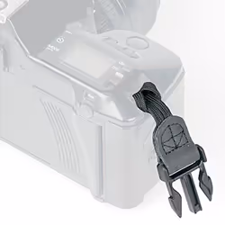 OP/TECH USA 1001062 tracolla Fotocamera Neoprene, Nylon Nero