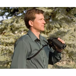 OP/TECH USA Bino/Cam Harness tracolla Fotocamera Pelle, Nylon Nero - Vista aggiuntiva 4