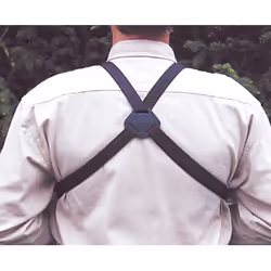 OP/TECH USA Bino/Cam Harness tracolla Fotocamera Pelle, Nylon Nero - Vista aggiuntiva 5