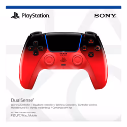 Sony DualSense Rosso Bluetooth/USB Gamepad Analogico/Digitale Android, MAC, PC, PlayStation 5, iOS - Vista aggiuntiva 6