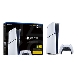 Sony Interactive Entertainment PlayStation 5 Digital E Chassis (Slim) 825 GB Wi-Fi Nero, Bianco