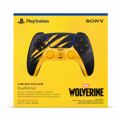 Sony Interactive Entertainment Controller wireless DualSense - Marvel's Wolverine Battle Yellow Limited Edition - Vista aggiuntiva 6