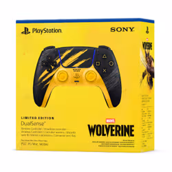 Sony Interactive Entertainment Controller wireless DualSense - Marvel's Wolverine Battle Yellow Limited Edition - Vista aggiuntiva 8