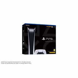 Sony PlayStation 5 Digital Edition 825 GB Wi-Fi Nero, Bianco