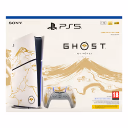 Sony PlayStation 5 - Ghost of Yotei Gold Limited Edition 1,02 TB Wi-Fi Nero, Bianco - Vista aggiuntiva 6
