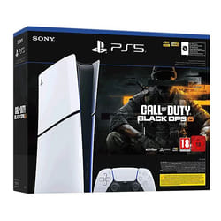 Sony PlayStation 5 Slim Digital Edition - Call of Duty: Black Ops 6 Bundle 1,02 TB Wi-Fi Nero, Bianco