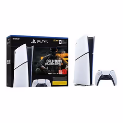 Sony PlayStation 5 Slim Digital Edition - Call of Duty: Black Ops 6 Bundle 1,02 TB Wi-Fi Nero, Bianco